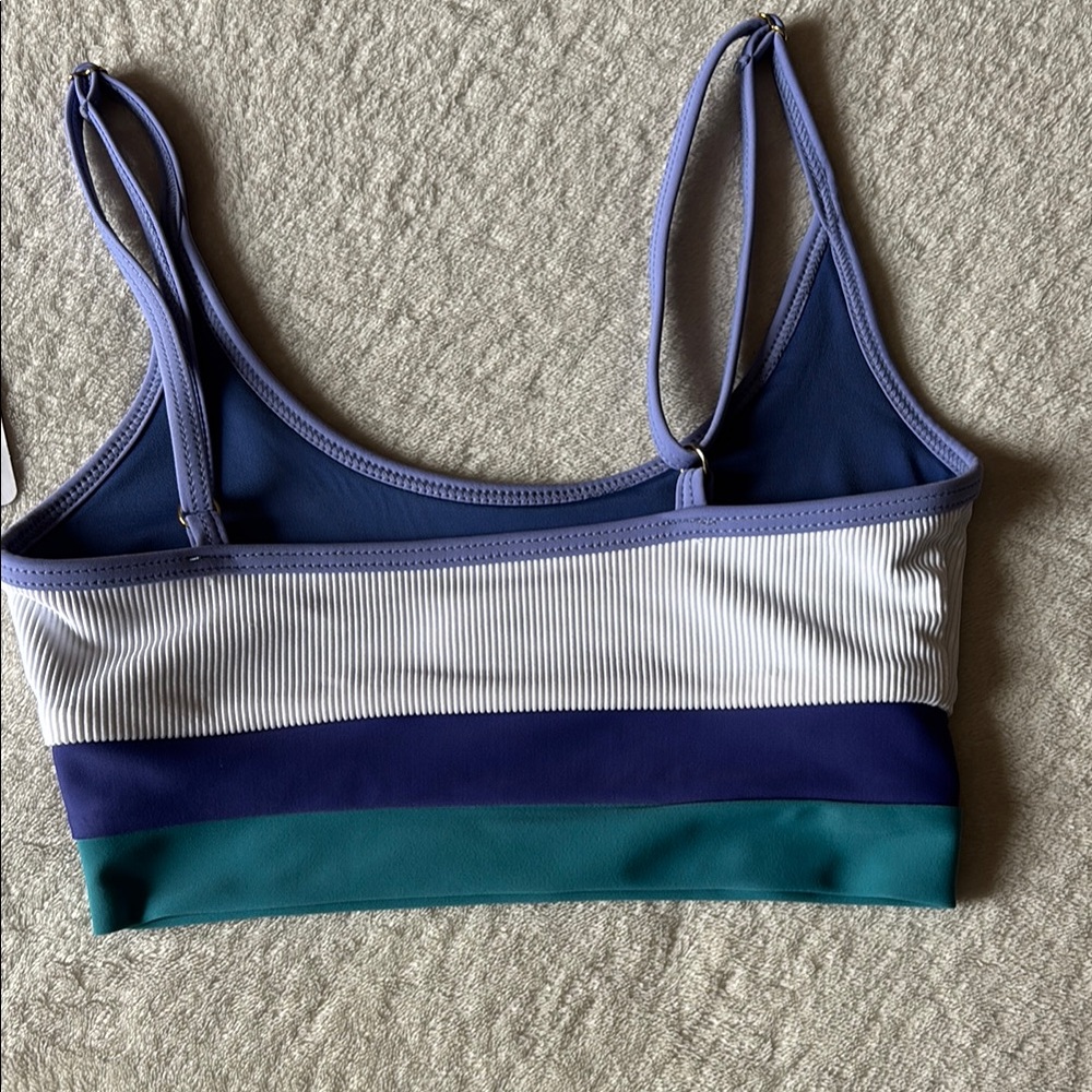 Beach Riot Color-block Eva  Swim Top - Picture 3 of 4